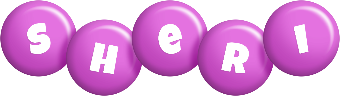 Sheri candy-purple logo