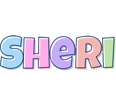 Sheri pastel logo