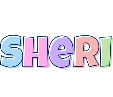 Sheri pastel logo