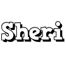 Sheri snowing logo