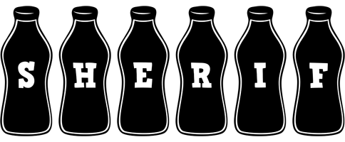 Sherif bottle logo