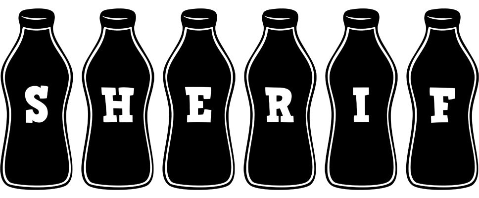 Sherif bottle logo