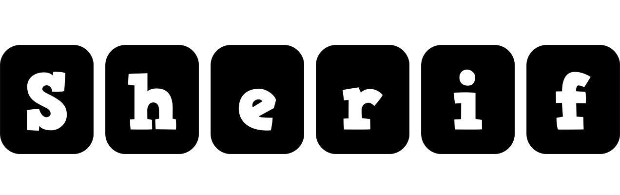 Sherif box logo