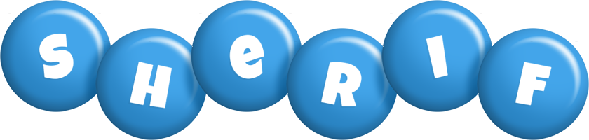 Sherif candy-blue logo