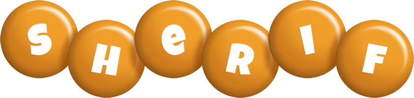 Sherif candy-orange logo