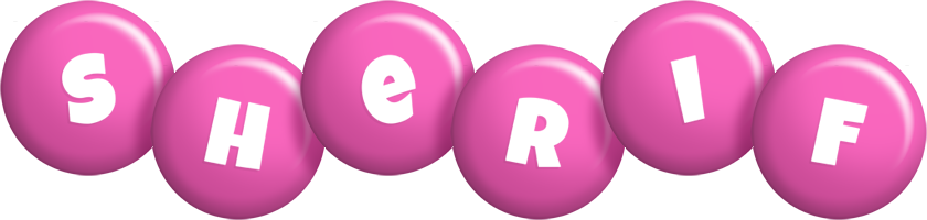 Sherif candy-pink logo