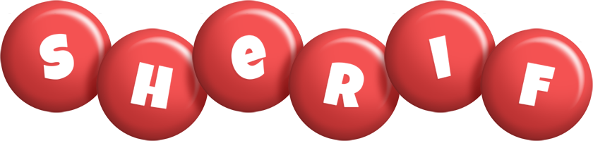 Sherif candy-red logo
