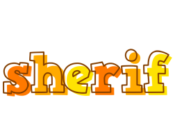 Sherif desert logo