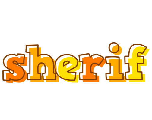 Sherif desert logo