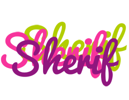 Sherif flowers logo