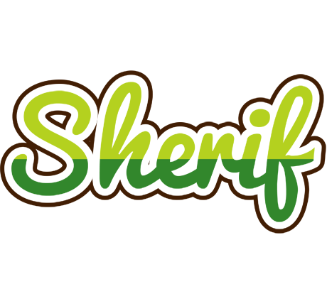 Sherif golfing logo