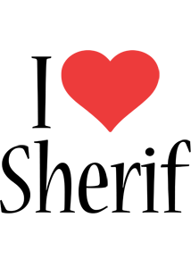 Sherif i-love logo