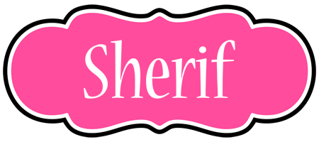 Sherif invitation logo