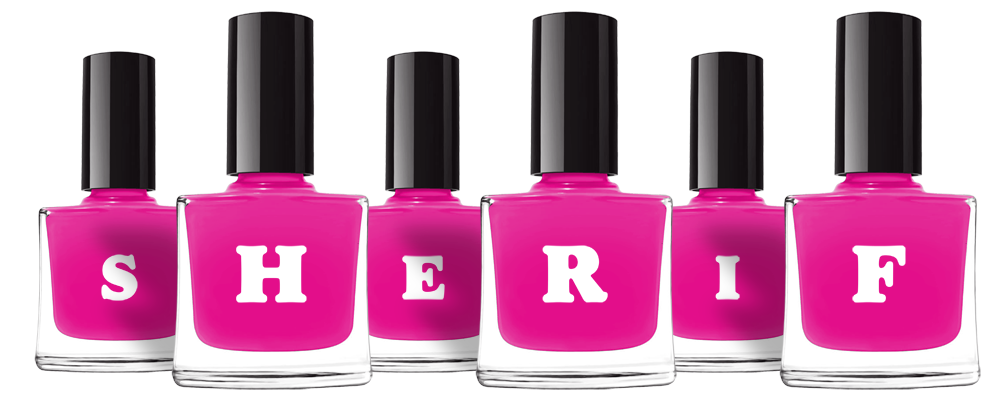 Sherif nails logo