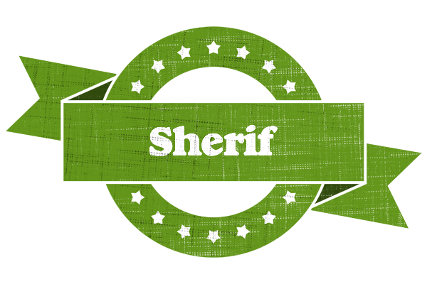 Sherif natural logo
