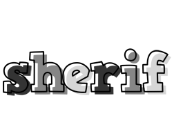 Sherif night logo