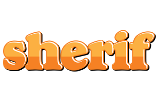 Sherif orange logo