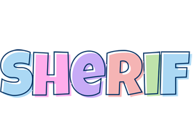 Sherif pastel logo