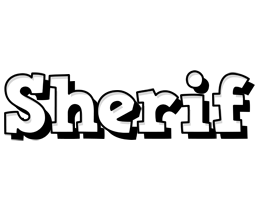 Sherif snowing logo