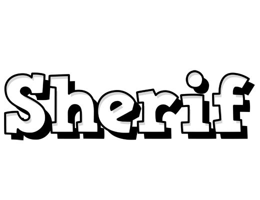 Sherif snowing logo