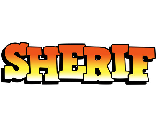 Sherif sunset logo