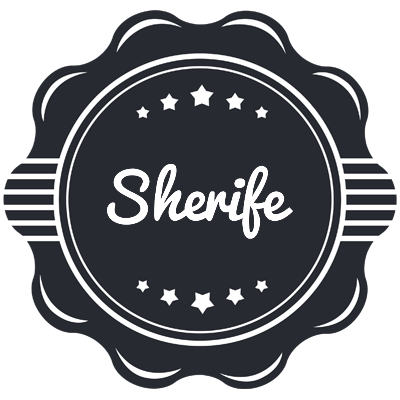 Sherife badge logo