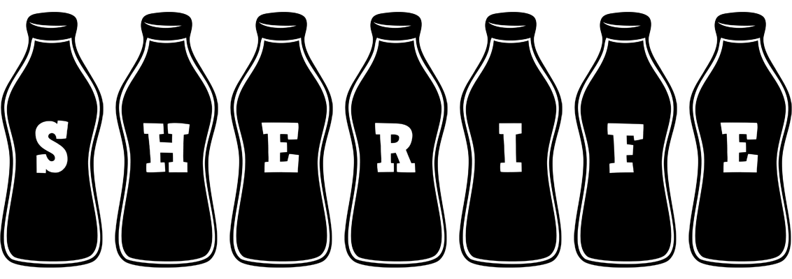 Sherife bottle logo