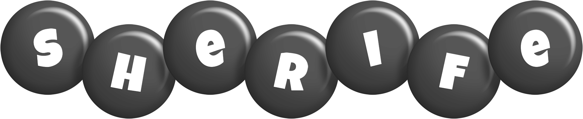 Sherife candy-black logo