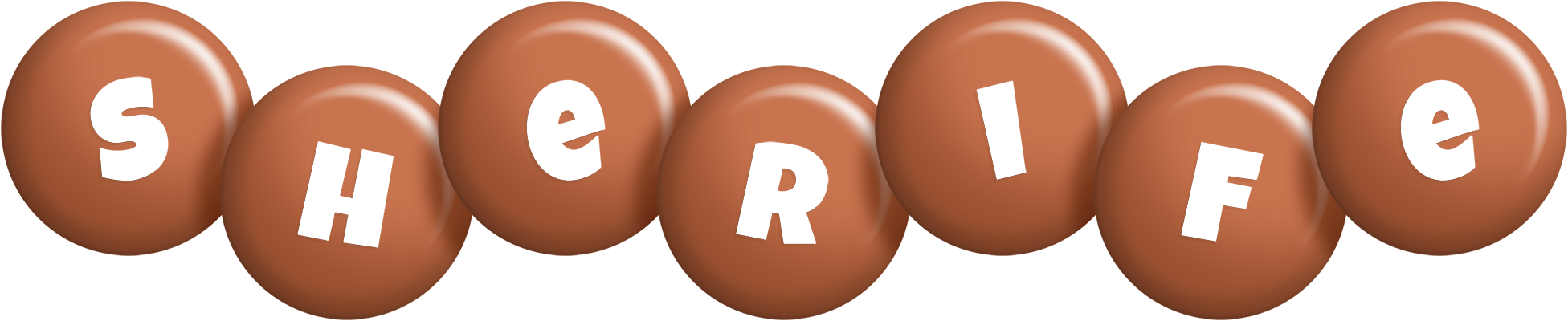 Sherife candy-brown logo