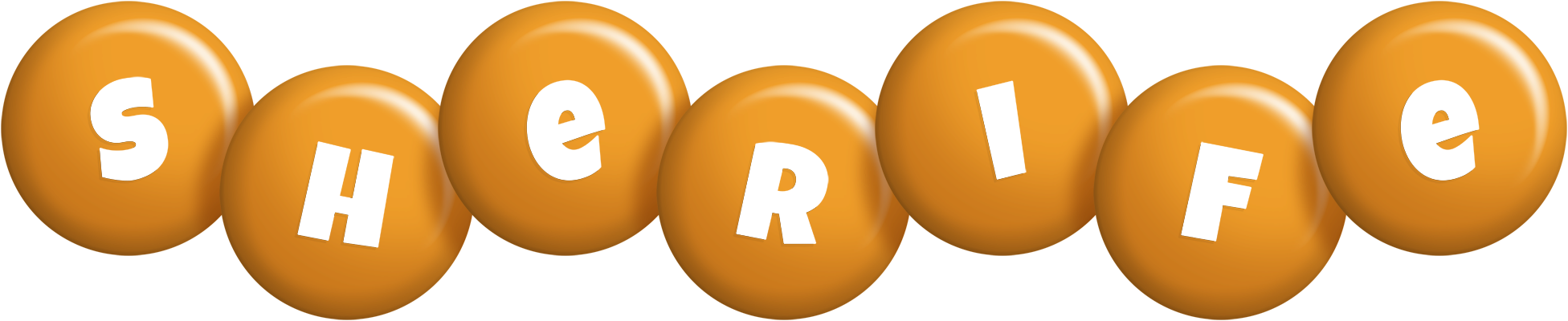 Sherife candy-orange logo