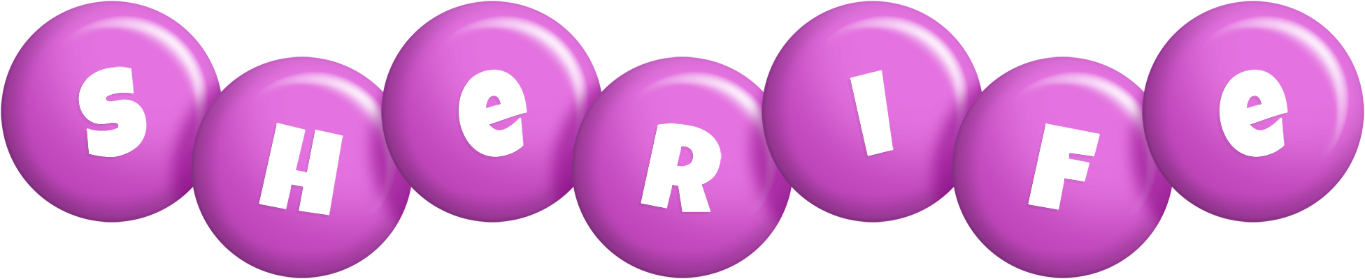 Sherife candy-purple logo