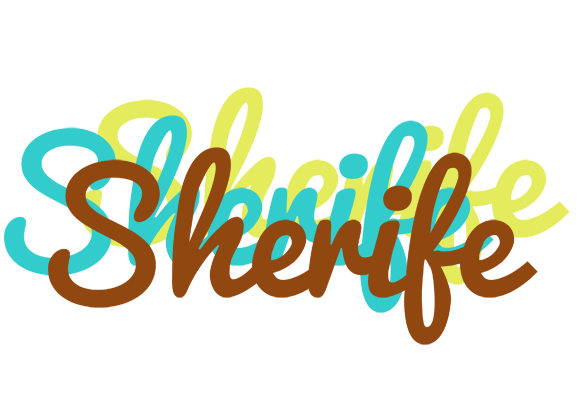 Sherife cupcake logo