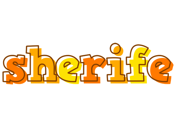 Sherife desert logo