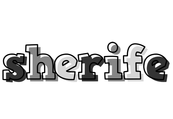 Sherife night logo