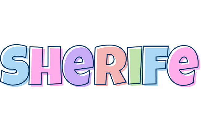 Sherife pastel logo