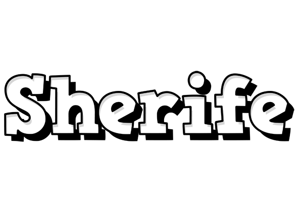 Sherife snowing logo