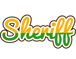 Sheriff banana logo