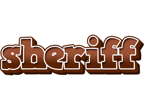 Sheriff brownie logo