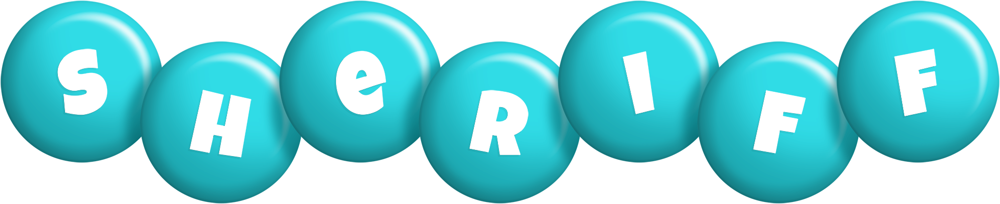 Sheriff candy-azur logo