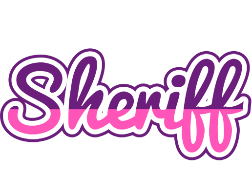 Sheriff cheerful logo