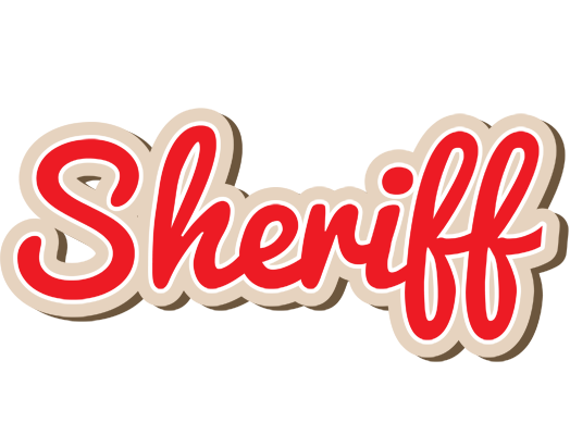 Sheriff chocolate logo