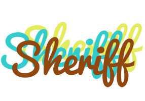 Sheriff cupcake logo