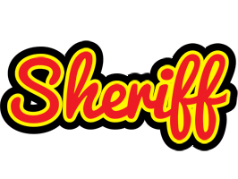 Sheriff fireman logo