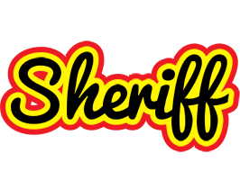 Sheriff flaming logo