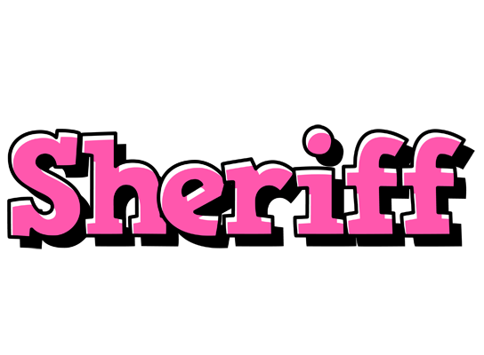 Sheriff girlish logo