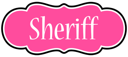 Sheriff invitation logo