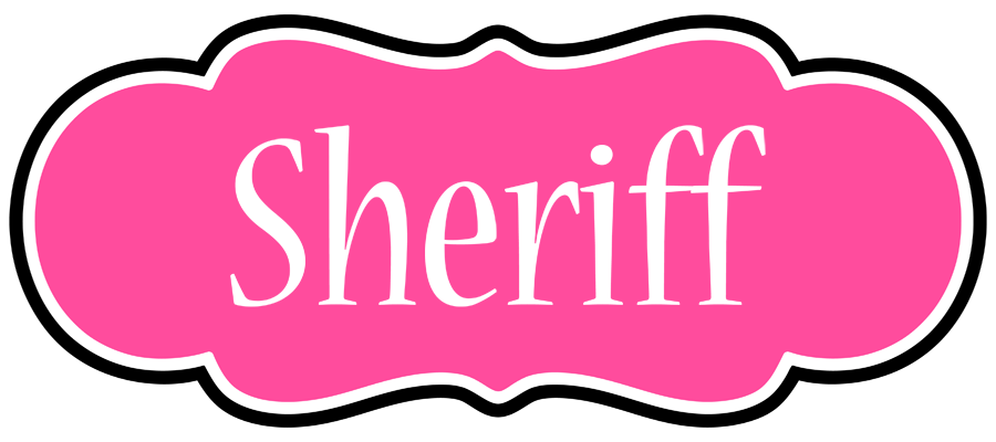 Sheriff invitation logo