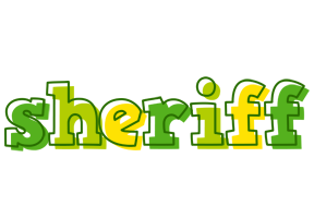 Sheriff juice logo