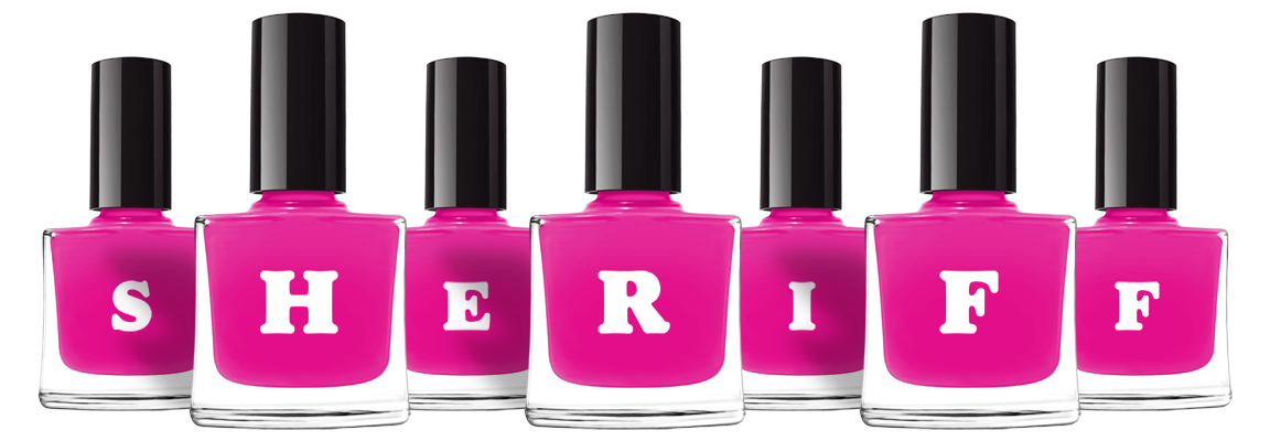Sheriff nails logo