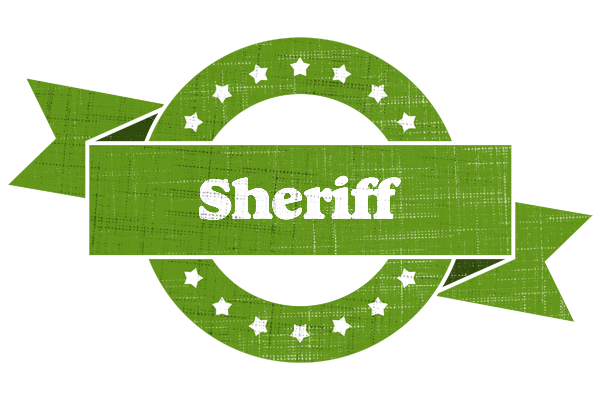 Sheriff natural logo